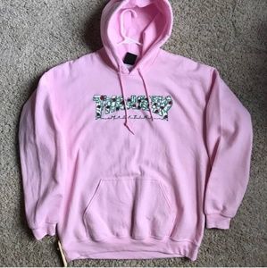 Pink thrasher hoodie